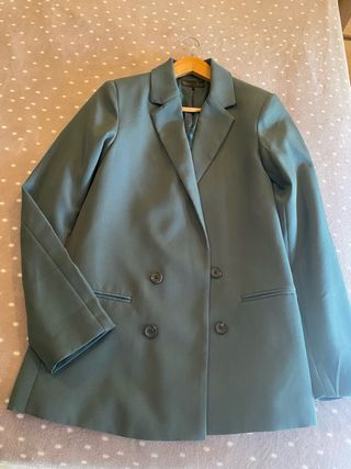 Traje sastre Lefties verde