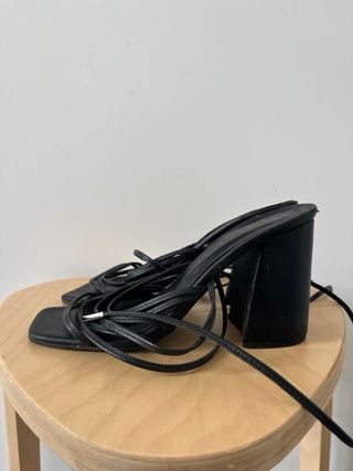 Sandalias Lazed Negras Talla 39