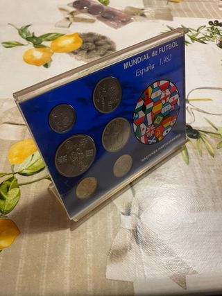 Monedas Mundial Fútbol España 1982