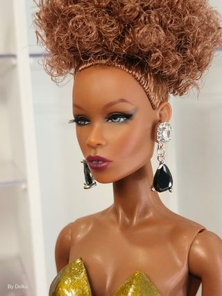 Pendientes Joya Negros Barbie Integrity Toys 