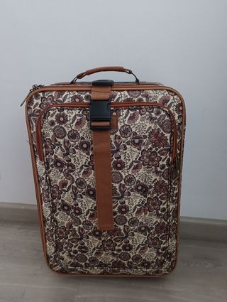 Maleta MSK floral poco uso