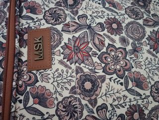 Maleta MSK floral poco uso