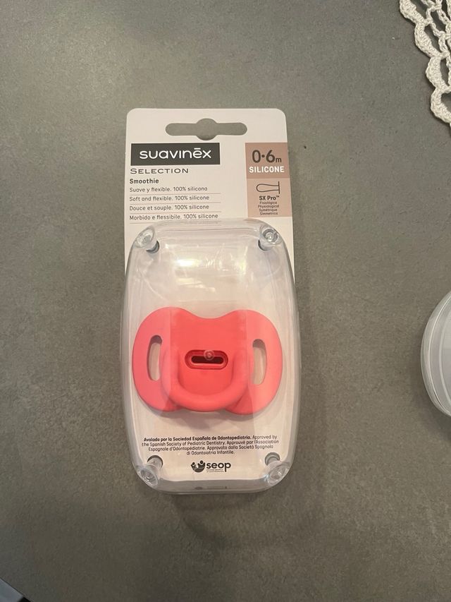 2 Chupetes Suavinex 0-6m Silicona