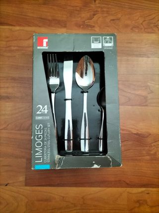 Cubertería Bergner Limoges 24 Piezas