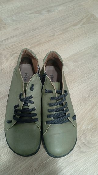 Zapatos Flex & Go mujer verdes Talla 37