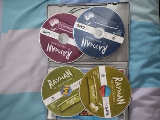 Lote 4 Juegos PC: Worms 3D, Sonic DX, Rayman, Divi