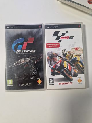 PSP Gran Turismo e MotoGP