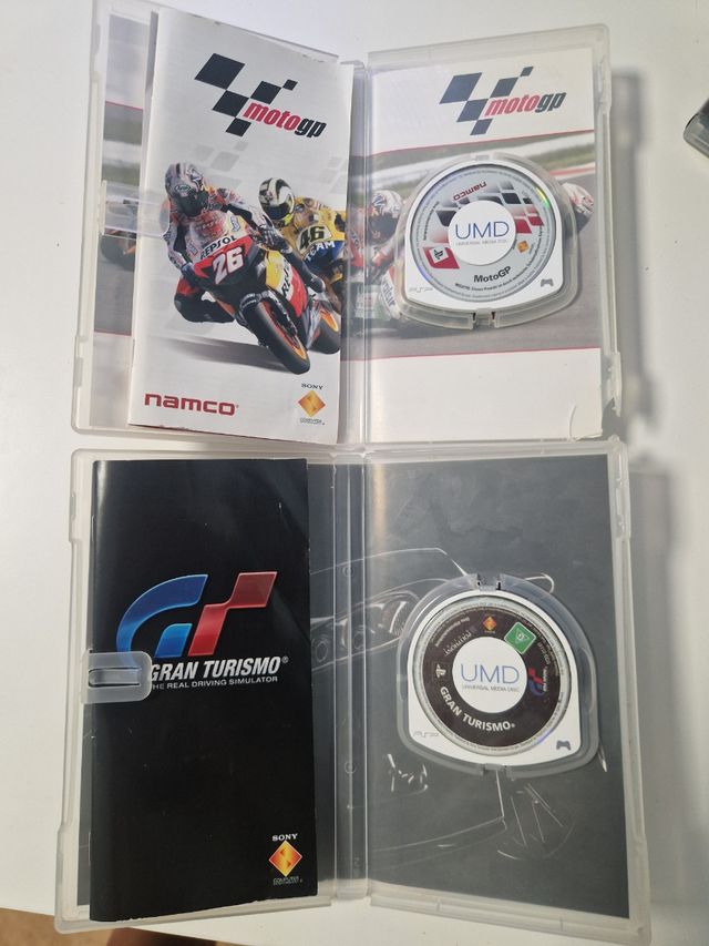 PSP Gran Turismo e MotoGP