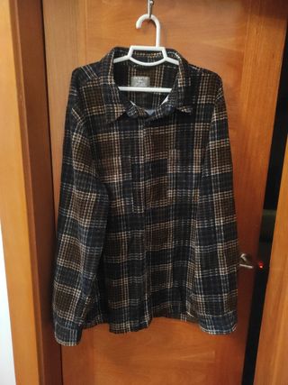 Chaqueta de pana a cuadros Primark Talla XXXL