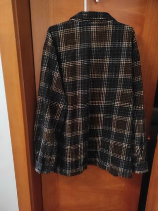 Chaqueta de pana a cuadros Primark Talla XXXL