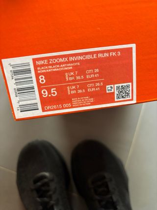 Nike Invencible Run 3 Negro