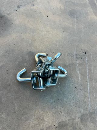 Ganchos giratorios para cinta