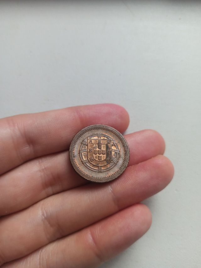 Moneda 5 Centavos Portugal 1921 muy bonita