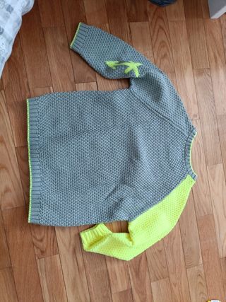 Jersey Lolittos gris y amarillo neón