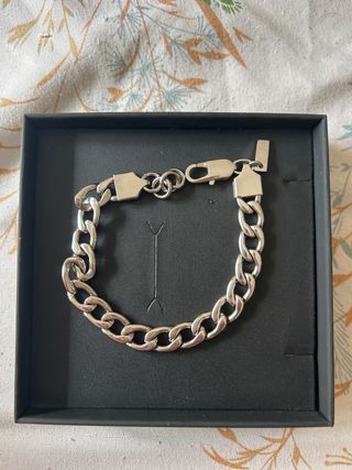 Pulsera Lotus Style esclava plata