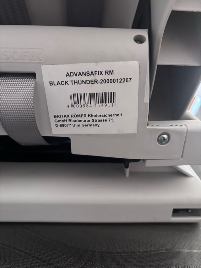 Sillas de coche Britax Römer Advansafix