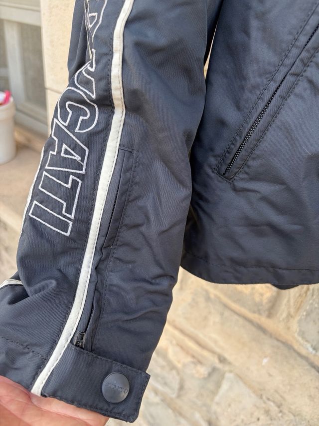 Jaqueta Moto Ducati Preta