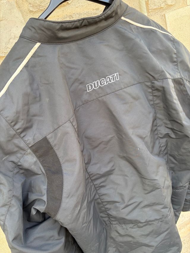 Jaqueta Moto Ducati Preta