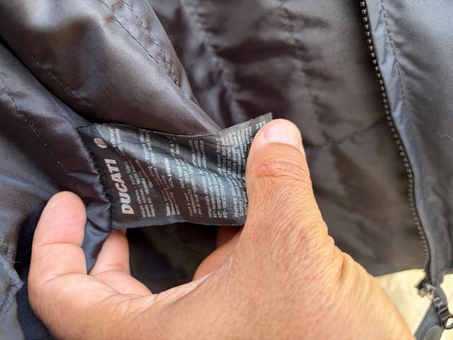 Jaqueta Moto Ducati Preta