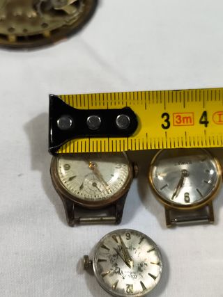 Lote 3 Relojes Vintage Mujer Cauny, Sawar, Union