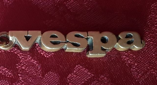 Antiguo Llavero Moto Vespa