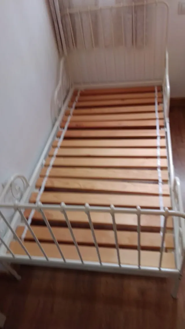 Estructura Cama Extensible Blanca 80x200