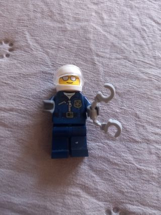 Lego Minifigure Polizia con manette
