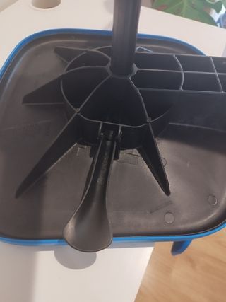 Silla infantil de escritorio azul