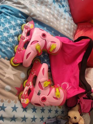 Patines en línea niña talla 34-36