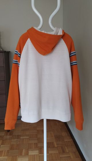 Chaqueta Bomber Rottweiler XXL Naranja/Blanco