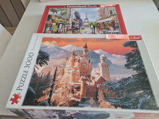 Lote Puzzles Ravensburger, castorland y más 