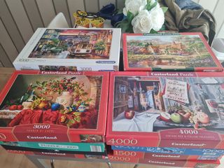 Lote Puzzles Ravensburger, castorland y más 