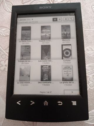 Sony PRS-T2 Lector Ebook Negro
