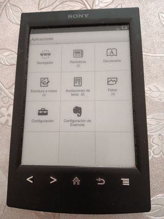 Sony PRS-T2 Lector Ebook Negro