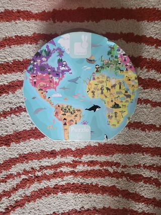 Puzzle Janod Globo 208 piezas