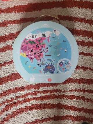 Puzzle Janod Globo 208 piezas