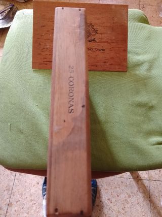 Caja de puros MUJICA 25 Coronas antigua