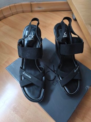 Sandalias Calvin Klein Negras