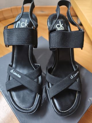 Sandalias Calvin Klein Negras