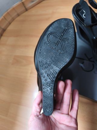 Sandalias Calvin Klein Negras