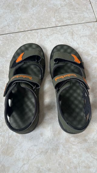 Sandalias Timberland niño verde