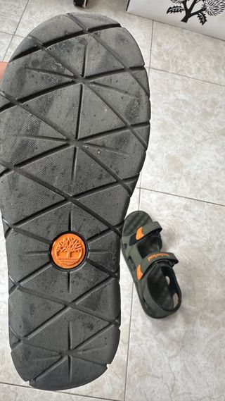 Sandalias Timberland niño verde