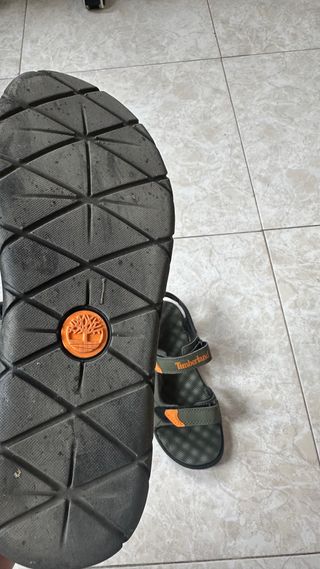 Sandalias Timberland niño verde