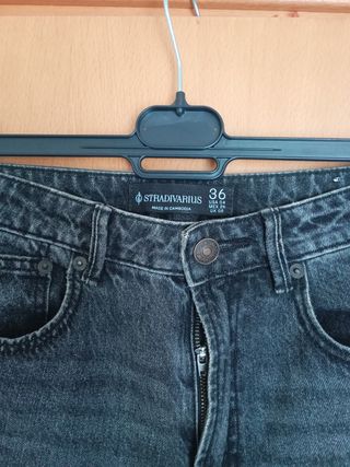 Pantalones vaqueros negros Stradivarius
