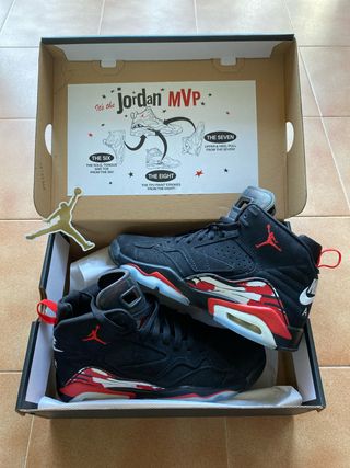 Zapatillas Jordan MVP Negras y Rojas