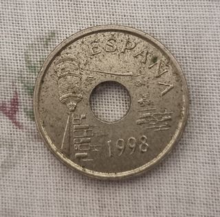 Moneda 25 Pesetas Ceuta 1998