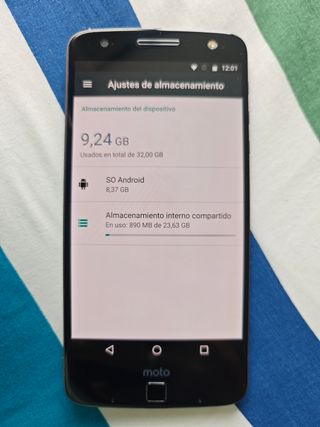 Lenovo Moto Z XT1650-03 32GB – Buen estado + caja