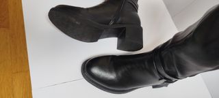 Botas altas de mujer negras