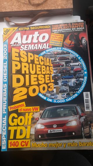 Revista Auto Semanal año 2003