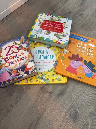 Lote libros en catalán infantiles 